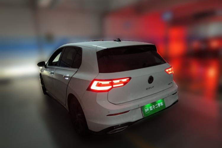Used Volkswagen Golf 2021 280TSI DSG R-Line Rear Left 45 Deg