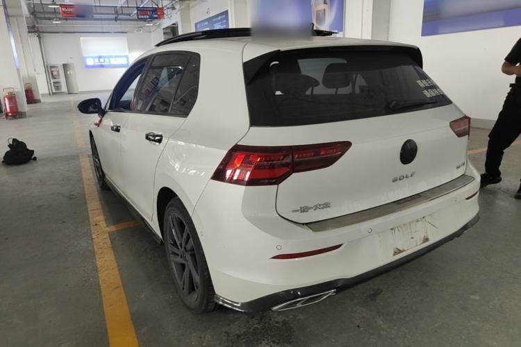 Used Volkswagen Golf 2021 280TSI DSG R-Line Rear Left 45 Deg