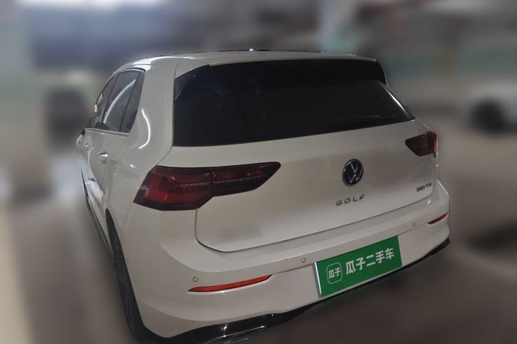Used Volkswagen Golf 2021 280TSI DSG R-Line Rear Left 45 Deg