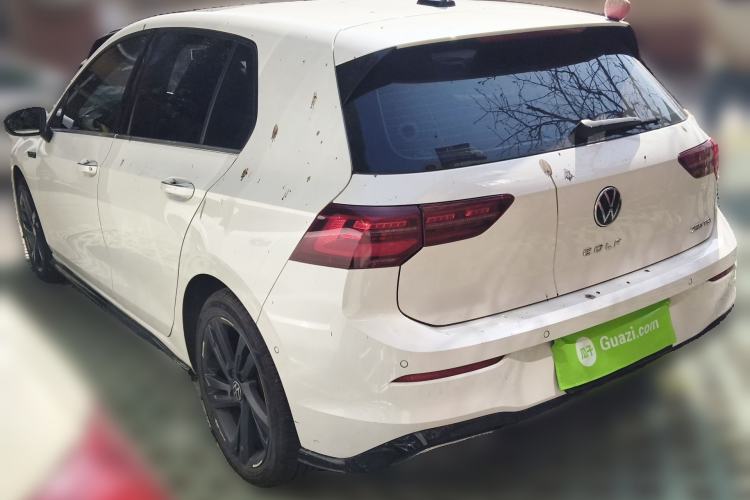Used Volkswagen Golf 2021 280TSI DSG R-Line Rear Left 45 Deg