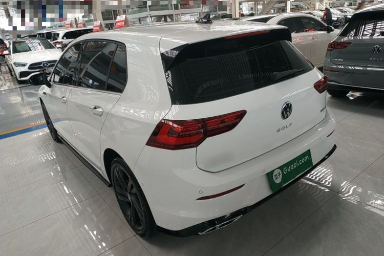 Used Volkswagen Golf 2021 280TSI DSG R-Line Rear Left 45 Deg