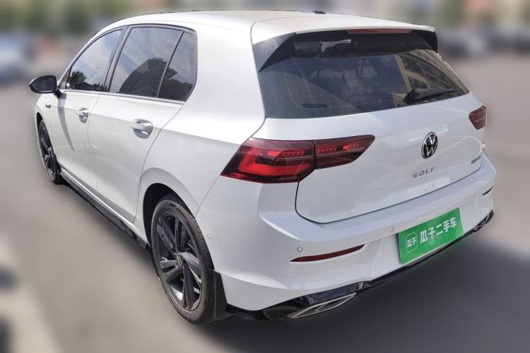Used Volkswagen Golf 2021 280TSI DSG R-Line Rear Left 45 Deg
