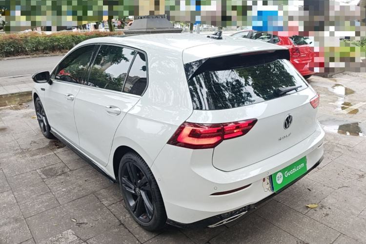 Used Volkswagen Golf 2021 280TSI DSG R-Line Rear Left 45 Deg