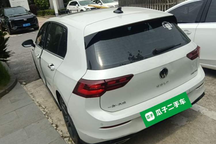 Used Volkswagen Golf 2021 280TSI DSG R-Line Rear Left 45 Deg