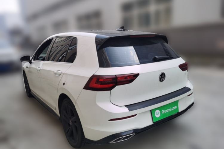 Used Volkswagen Golf 2021 280TSI DSG R-Line Rear Left 45 Deg