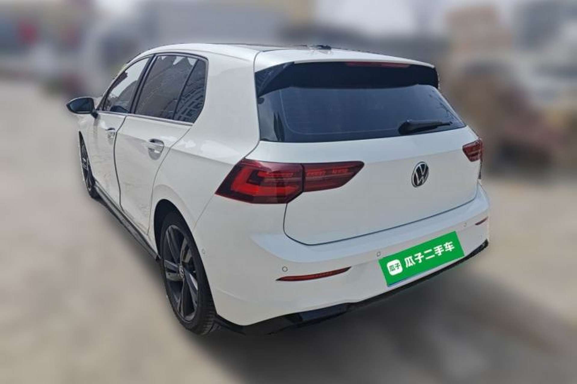 Used Volkswagen Golf 2021 280TSI DSG R-Line Rear Left 45 Deg