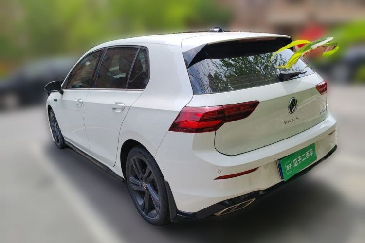 Used Volkswagen Golf 2021 280TSI DSG R-Line Rear Left 45 Deg