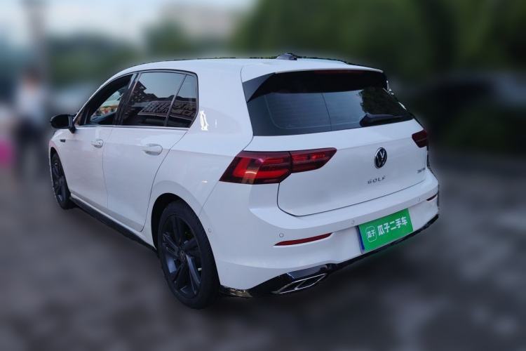Used Volkswagen Golf 2021 280TSI DSG R-Line Rear Left 45 Deg