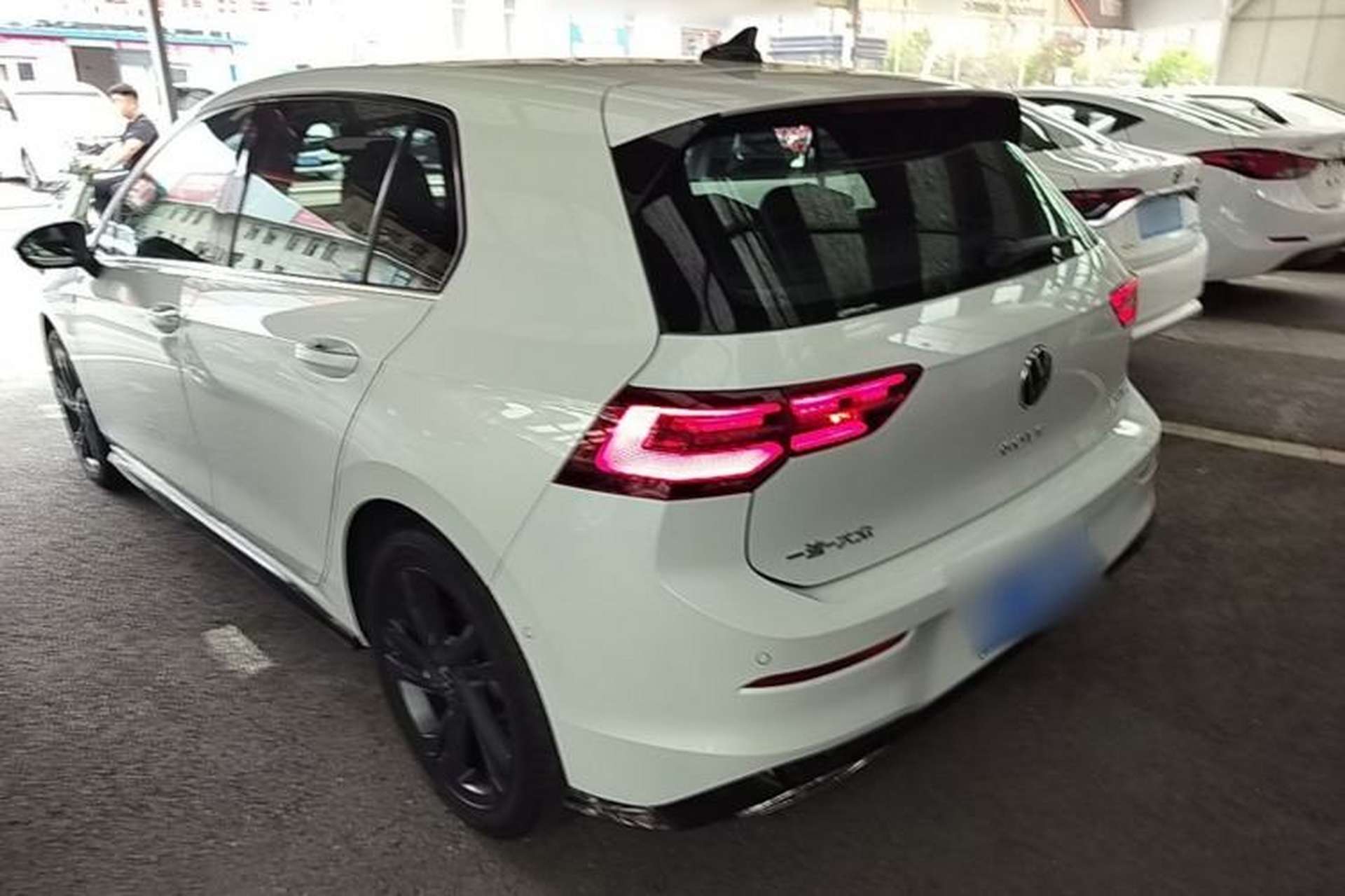 Used Volkswagen Golf 2021 280TSI DSG R-Line Rear Left 45 Deg