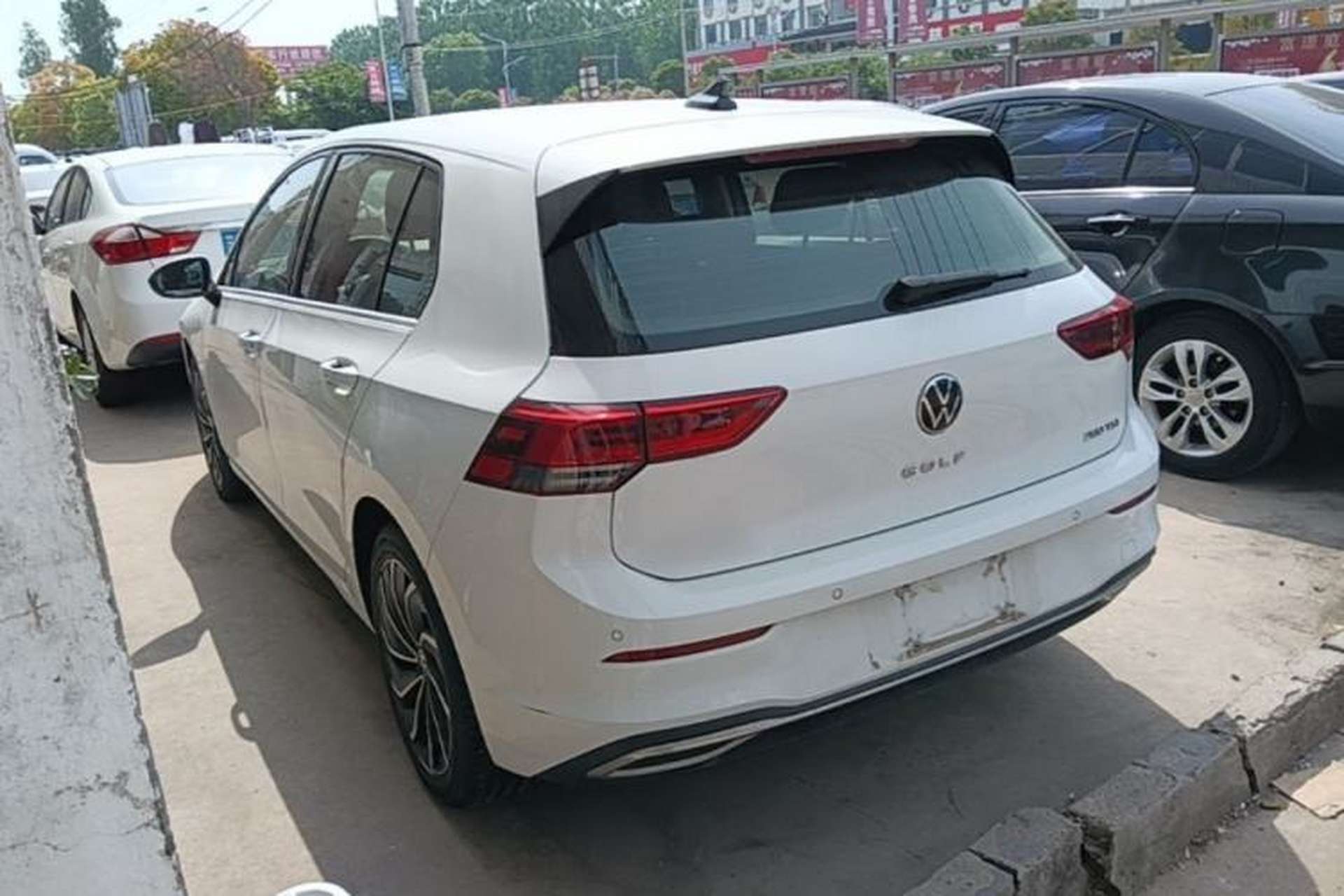 Used Volkswagen Golf 2021 280TSI DSG Pro Rear Left 45 Deg