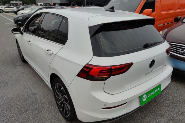 Used Volkswagen Golf 2021 280TSI DSG R-Line Rear Left 45 Deg