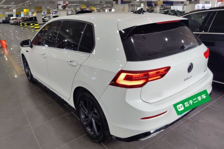 Used Volkswagen Golf 2021 280TSI DSG R-Line Rear Left 45 Deg