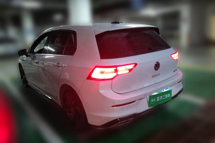 Used Volkswagen Golf 2021 280TSI DSG R-Line Rear Left 45 Deg