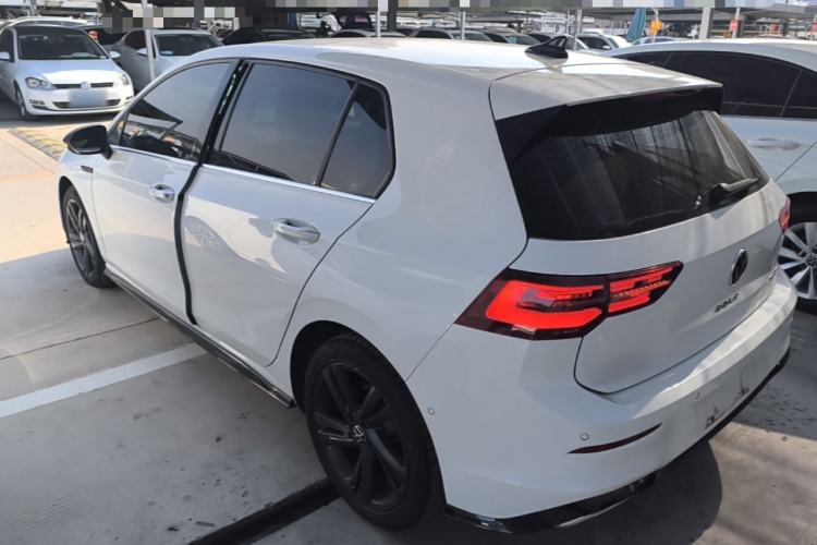 Used Volkswagen Golf 2021 280TSI DSG R-Line Rear Left 45 Deg