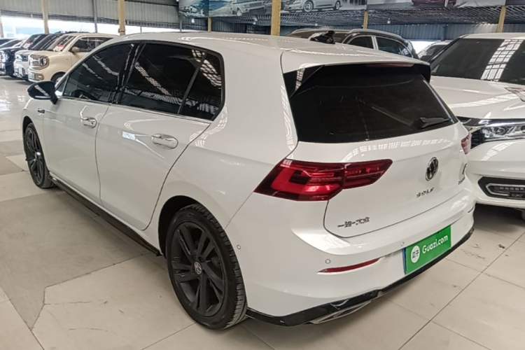 Used Volkswagen Golf 2021 280TSI DSG R-Line Rear Left 45 Deg