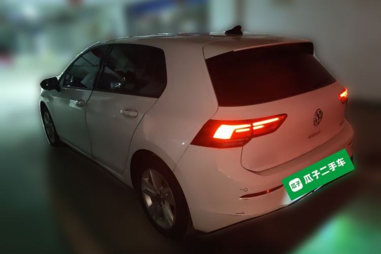 Used Volkswagen Golf 2021 200TSI DSG Rear Left 45 Deg