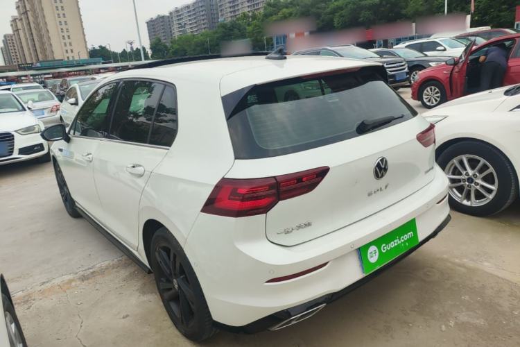 Used Volkswagen Golf 2021 280TSI DSG R-Line Rear Left 45 Deg