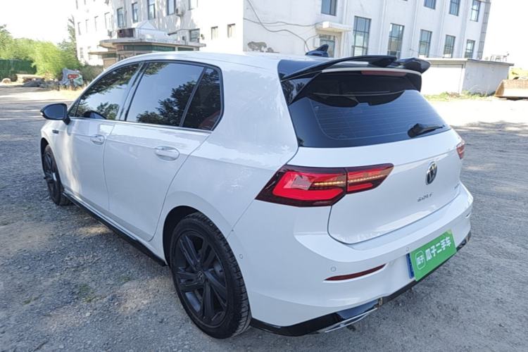 Used Volkswagen Golf 2021 280TSI DSG R-Line Rear Left 45 Deg