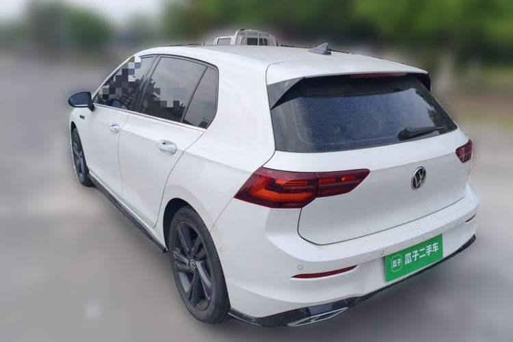 Used Volkswagen Golf 2021 280TSI DSG R-Line Rear Left 45 Deg