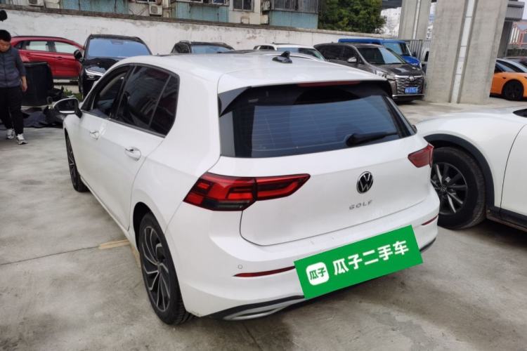 Used Volkswagen Golf 2021 280TSI DSG R-Line Rear Left 45 Deg