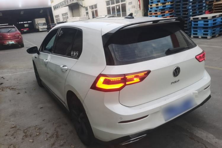 Used Volkswagen Golf 2021 280TSI DSG R-Line Rear Left 45 Deg
