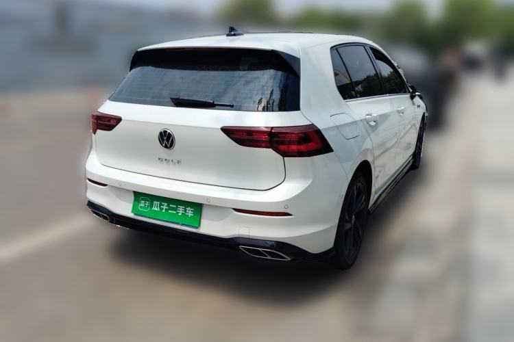 Used Volkswagen Golf 2021 280TSI DSG R-Line Rear Right 45 Deg