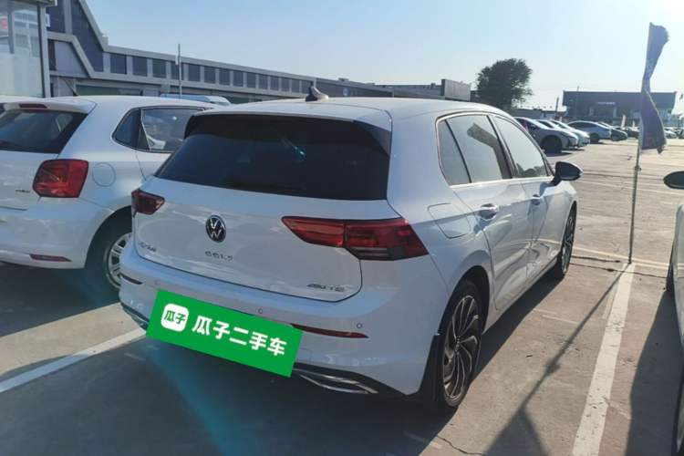 Used Volkswagen Golf 2021 280TSI DSG Pro Rear Right 45 Deg