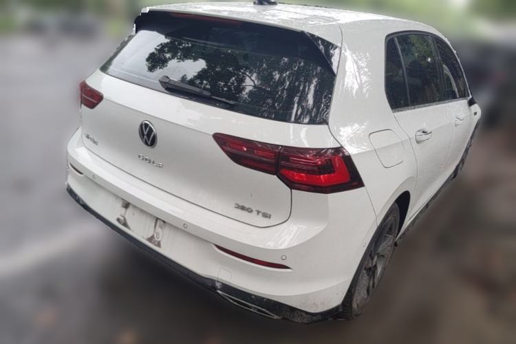 Used Volkswagen Golf 2021 280TSI DSG R-Line Rear Right 45 Deg