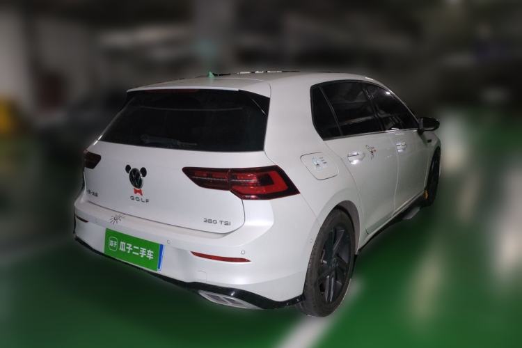 Used Volkswagen Golf 2021 280TSI DSG R-Line Rear Right 45 Deg