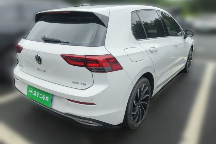Used Volkswagen Golf 2021 280TSI DSG Pro Rear Right 45 Deg
