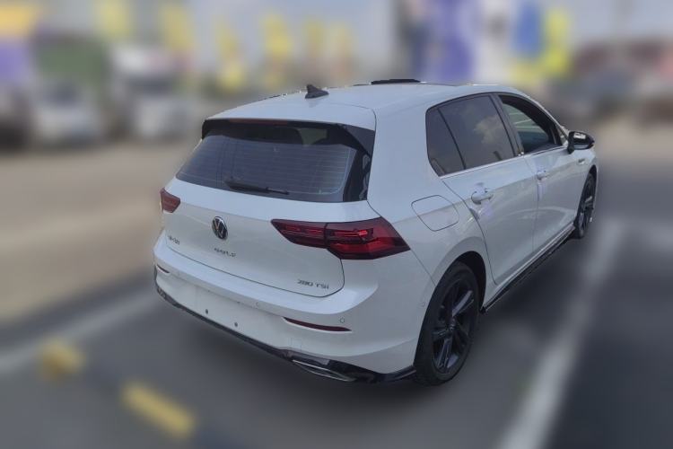 Used Volkswagen Golf 2021 280TSI DSG R-Line Rear Right 45 Deg