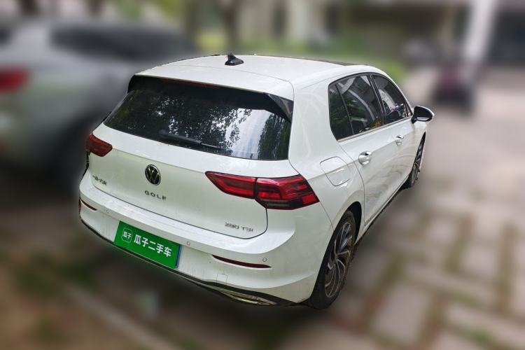 Used Volkswagen Golf 2021 280TSI DSG 30th Anniversary Edition Rear Right 45 Deg
