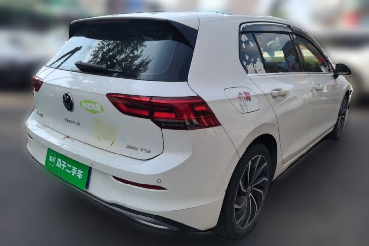Used Volkswagen Golf 2021 280TSI DSG Pro Rear Right 45 Deg