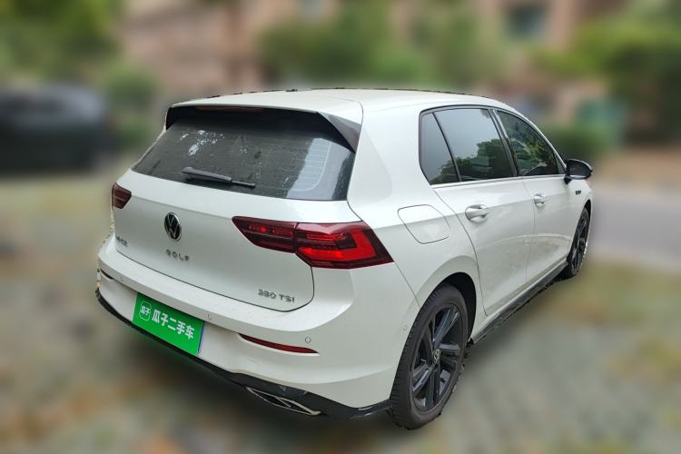 Used Volkswagen Golf 2021 280TSI DSG R-Line Rear Right 45 Deg