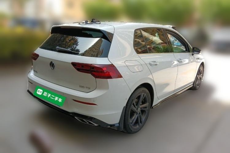 Used Volkswagen Golf 2021 280TSI DSG R-Line Rear Right 45 Deg