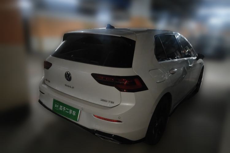 Used Volkswagen Golf 2021 280TSI DSG R-Line Rear Right 45 Deg