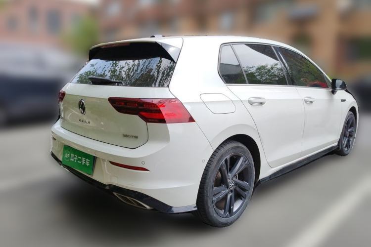 Used Volkswagen Golf 2021 280TSI DSG R-Line Rear Right 45 Deg