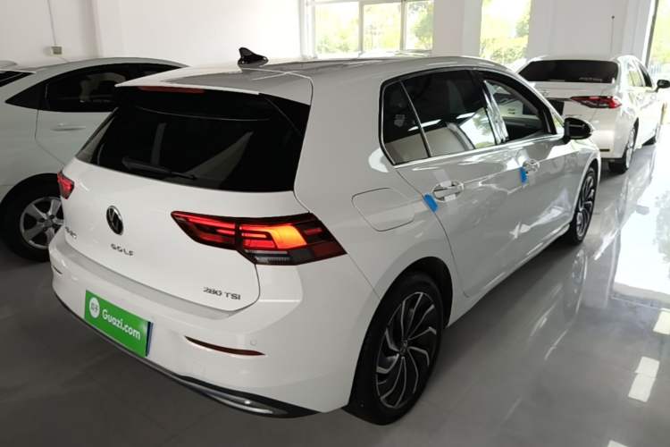 Used Volkswagen Golf 2021 280TSI DSG Pro First Edition Rear Right 45 Deg