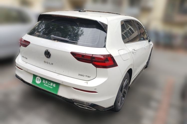 Used Volkswagen Golf 2021 280TSI DSG R-Line Rear Right 45 Deg