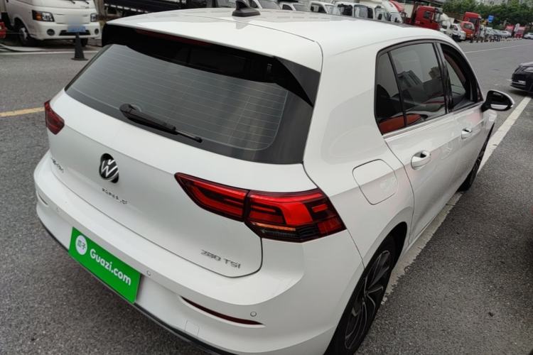 Used Volkswagen Golf 2021 280TSI DSG R-Line Rear Right 45 Deg