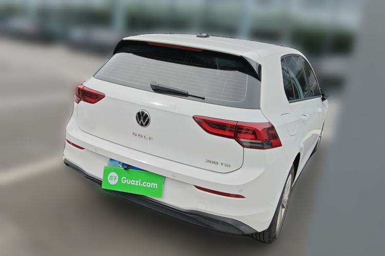 Used Volkswagen Golf 2021 200TSI DSG Rear Right 45 Deg
