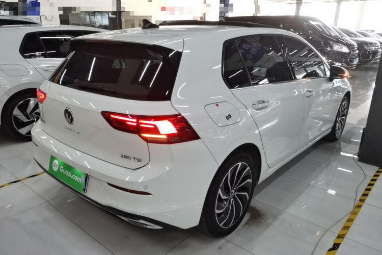 Used Volkswagen Golf 2021 280TSI DSG Pro Rear Right 45 Deg