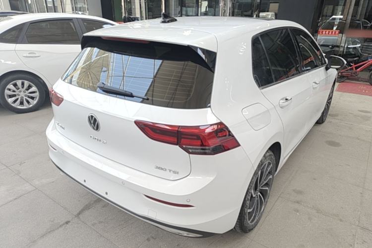 Used Volkswagen Golf 2021 280TSI DSG 30th Anniversary Edition Rear Right 45 Deg