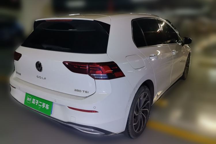 Used Volkswagen Golf 2021 280TSI DSG Pro Rear Right 45 Deg