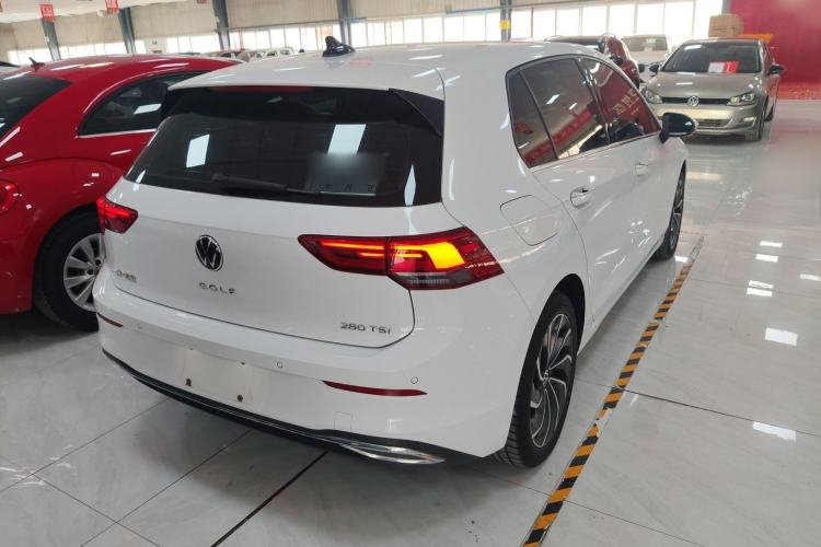 Used Volkswagen Golf 2021 280TSI DSG Pro Rear Right 45 Deg