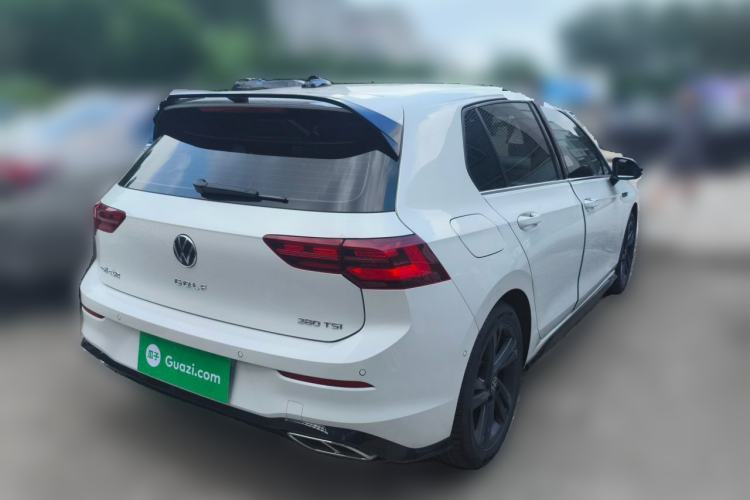 Used Volkswagen Golf 2021 280TSI DSG R-Line Rear Right 45 Deg