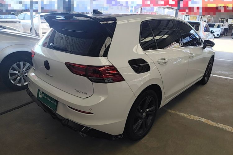 Used Volkswagen Golf 2021 280TSI DSG Pro Rear Right 45 Deg