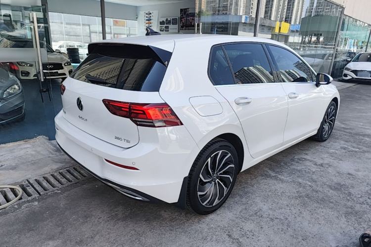 Used Volkswagen Golf 2021 280TSI DSG Pro Rear Right 45 Deg