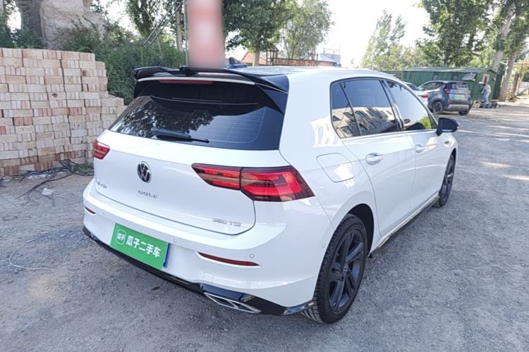 Used Volkswagen Golf 2021 280TSI DSG R-Line Rear Right 45 Deg