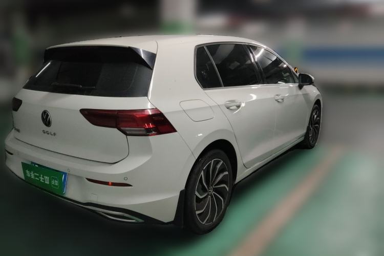 Used Volkswagen Golf 2021 280TSI DSG R-Line Rear Right 45 Deg